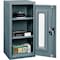 Global Industrial Assembled Clear View Wall Storage Cabinet, 13-3/4x12-3/4x30, Gray 270017GY - alternate 3